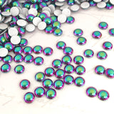 Austrian Crystal - Hotfix - Article 2080/4 - CRYSTAL SCARABAEUS GREEN PEARL - 3 sizes available