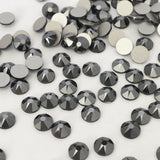 Austrian Crystal - No Hotfix - Article 2088 - JET HEMATITE - SS20 (4.8 mm)