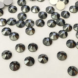 Austrian Crystal - No Hotfix - Article 2088 - JET HEMATITE - SS20 (4.8 mm)