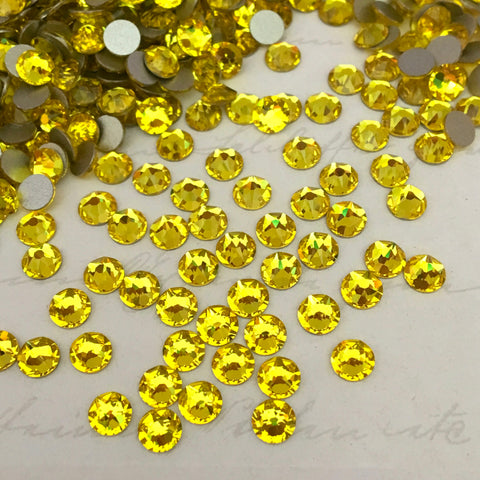 Austrian Crystal - No Hotfix - Article 2088 - CITRINE - 5 sizes available