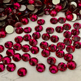 Austrian Crystal - No Hotfix - Article 2088 - RUBY - 5 sizes available