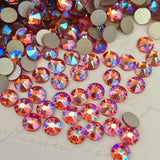 Austrian Crystal - No Hotfix - Article 2088 - TANGERINE SHIMMER - SS20 (4.8 mm)