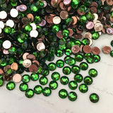 Austrian Crystal - Hotfix - Article 2078 - FERN GREEN - 3 sizes available