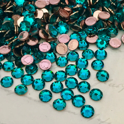 Austrian Crystal - Hotfix - Article 2078 - BLUE ZIRCON - 3 sizes available