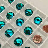 Austrian Crystal - Hotfix - Article 2078 - BLUE ZIRCON - 3 sizes available