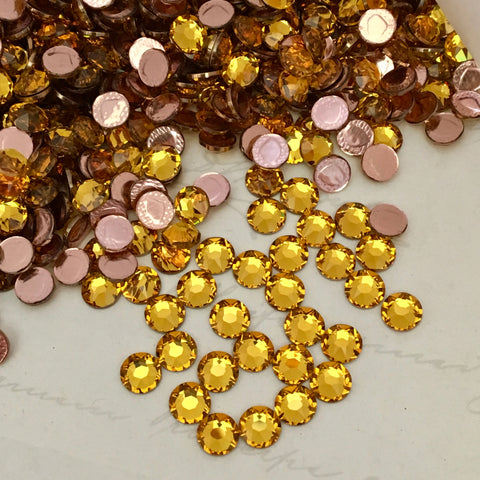 Austrian Crystal - Hotfix - Article 2078 - SUNFLOWER - 3 sizes available