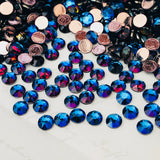 actual image of Swarovski colour effect Meridian blue in Article 2078 Hotfix crystals
