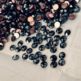 Austrian Crystal - Hotfix - Article 2078 - JET HEMATITE - SS20 (4.8 mm)