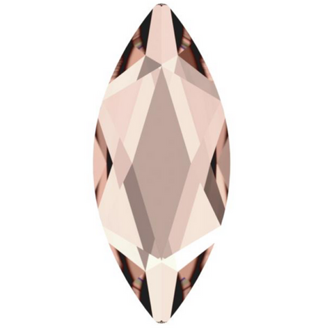 stock photo of Swarovski Crystal Hotfix shapes in Marquise article 2201 Vintage Rose Pink colour