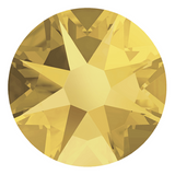 stock photo of Swarovski colour crystal metallic sunshine a vibrant bright gold